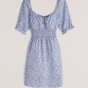 NWT Abercrombie Smocked Waist Mini Dress